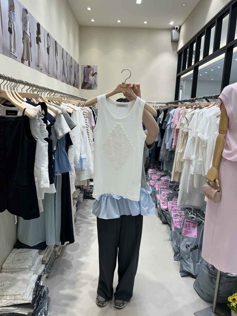MARIE MARIE韓國直郵㊣東大門實拍女裝新品25春夏吊帶背心MARIE MARIE吊帶/背心