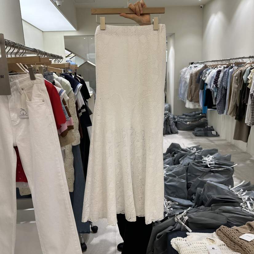 TOMGIRL韓國㊣直郵東大門代購女裝新品25春夏休閑時尚人氣長裙TOMGIRL長裙
