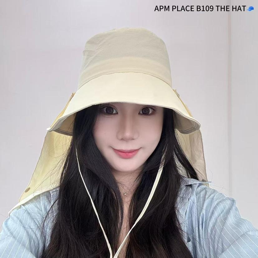 THE HAT-P韓國直郵㊣東大門實拍女裝新品熱賣帽子蝴蝶結漁夫帽紐扣THE HAT帽子