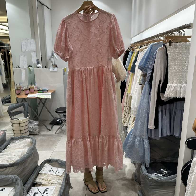 XPARTY韓國直郵㊣東大門實拍女裝新品人氣推薦25春夏連衣裙XPARTY連衣裙