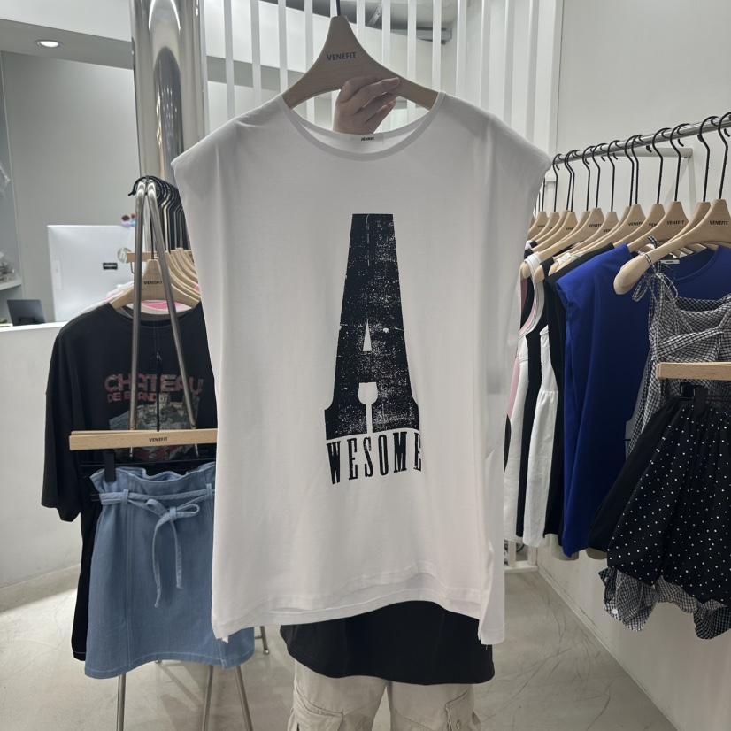 VENEFIT東大門實拍女士新品時尚推薦熱賣人氣真品休閑吊帶背心VENEFIT/JENNIE吊帶/背心