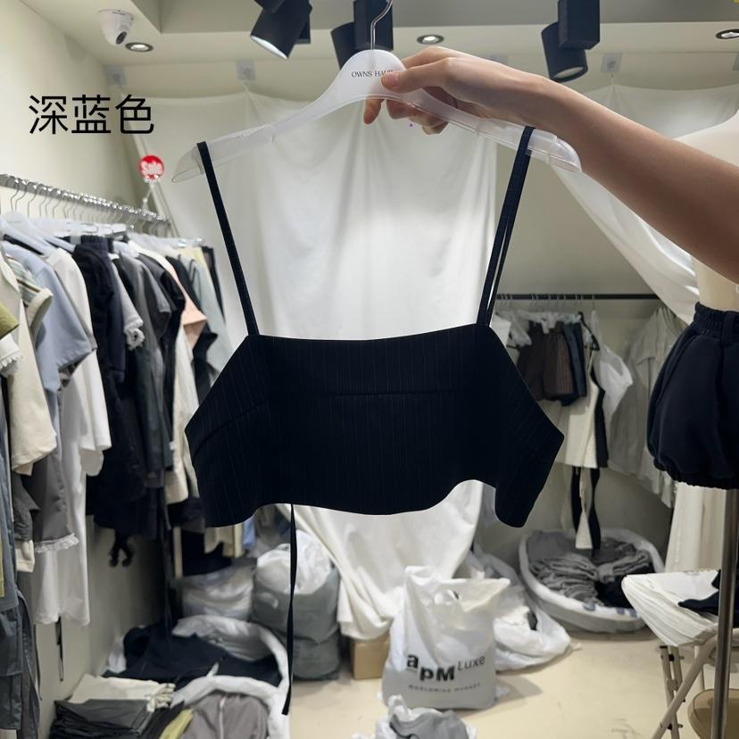OWNS韓國直郵女裝新品25春夏真品時尚職業熱賣休閑吊帶背心OWNS吊帶/背心