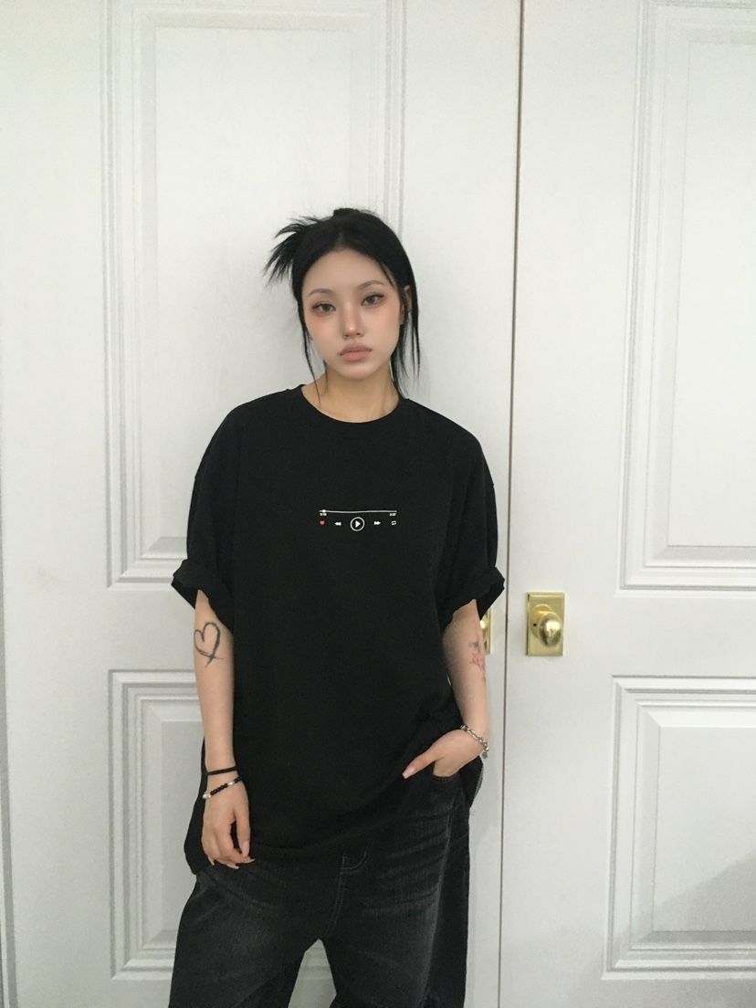 SEEOT東大門代購女士新品25春夏人氣職業時尚推薦T恤男女同款GGDT恤