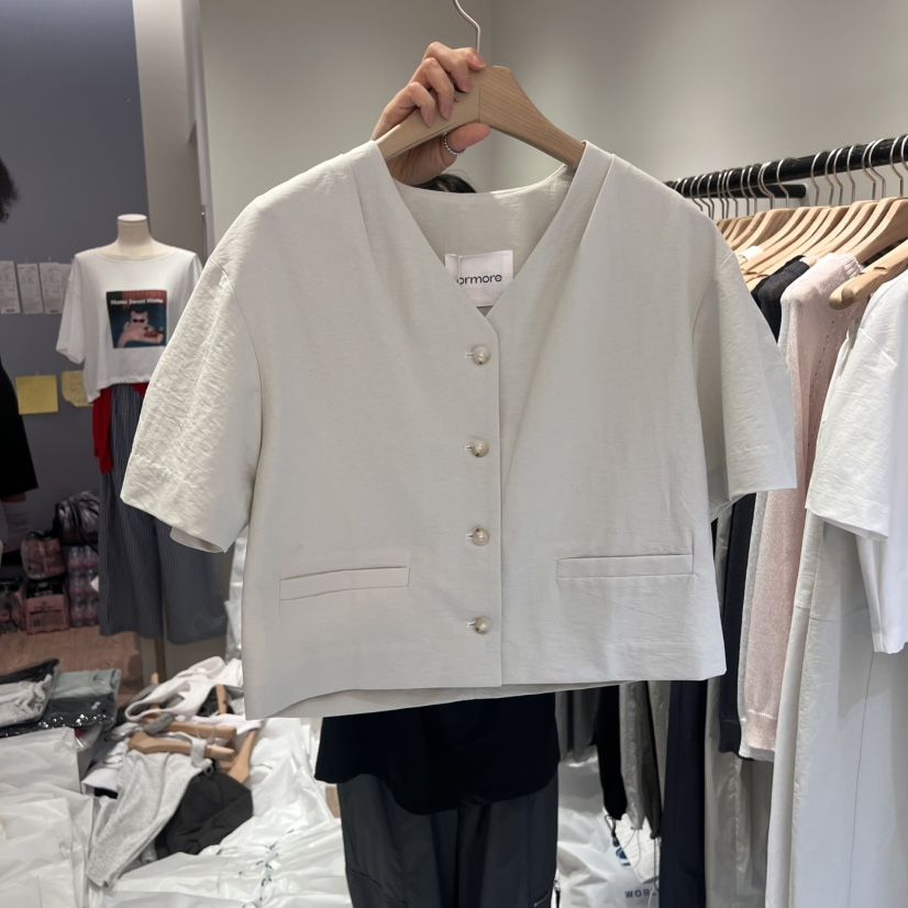 ORMORE東大門代購女裝新品職業推薦人氣休閑真品熱賣25春夏夾克ORMORE夾克