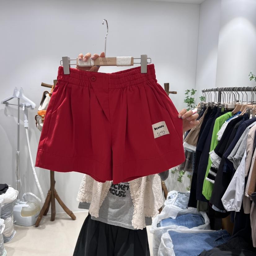 BLOOM韓國直郵女裝新品職業人氣時尚25春夏熱賣真品短褲口袋BLOOM短褲