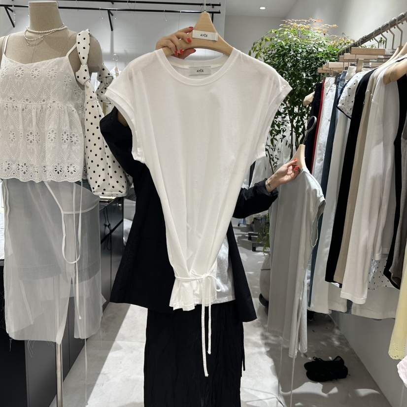 AYCE東大門實拍女裝新款時尚推薦職業人氣真品熱賣休閑25春夏T恤101SHOWROOM/AYCET恤