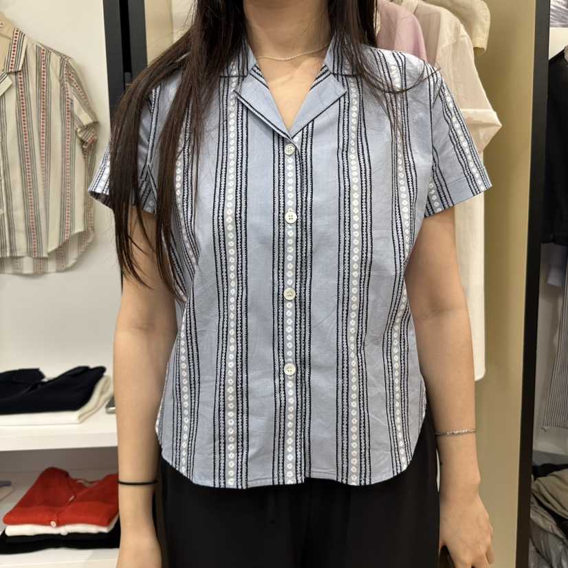 MUYBIEN韓國直郵女士新品人氣休閑真品時尚熱賣25春夏襯衫蕾絲衫MUYBIEN襯衫/蕾絲衫
