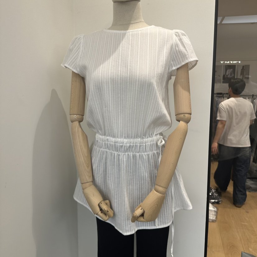 aube nunt韓國代購女裝新品人氣25春夏職業時尚襯衫蕾絲衫aube nunt襯衫/蕾絲衫