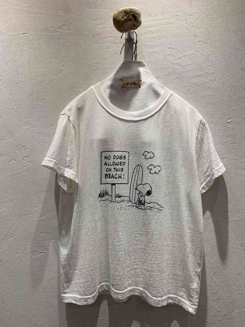 AT NOTE韓國直郵女士新款推薦時尚休閑真品熱賣25春夏T恤史努比AT NOTET恤