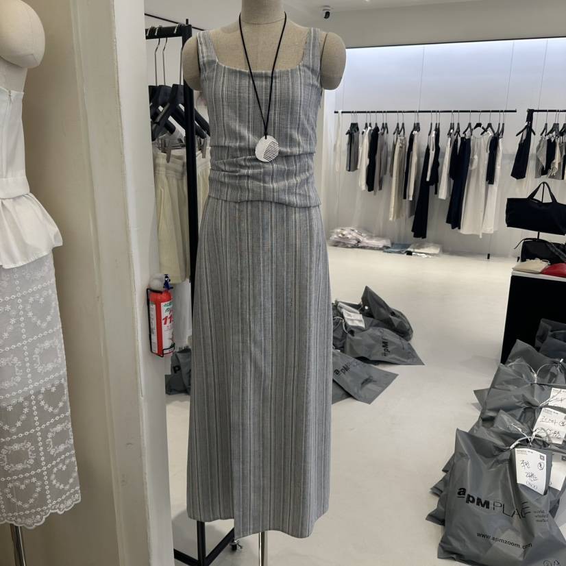 OSOO韓國直郵女裝新品人氣休閑時尚25春夏熱賣真品推薦連衣裙OSOO連衣裙