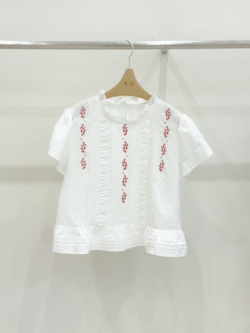 AUTUMN BEIGE PLUS東大門代購女裝新品25春夏休閑襯衫蕾絲衫A.b/AUTUMN BEIGE襯衫/蕾絲衫