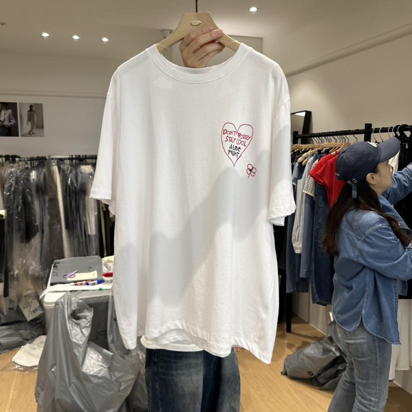 aube nunt東大門代購女裝新品真品時尚休閑熱賣人氣推薦T恤aube nuntT恤