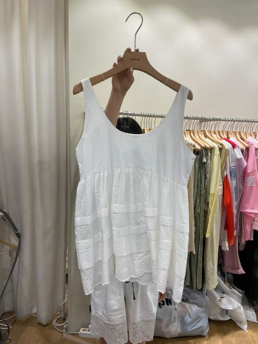 AUVERFIT韓國代購女士新品25春夏休閑人氣職業時尚吊帶背心AUVERFIT吊帶/背心