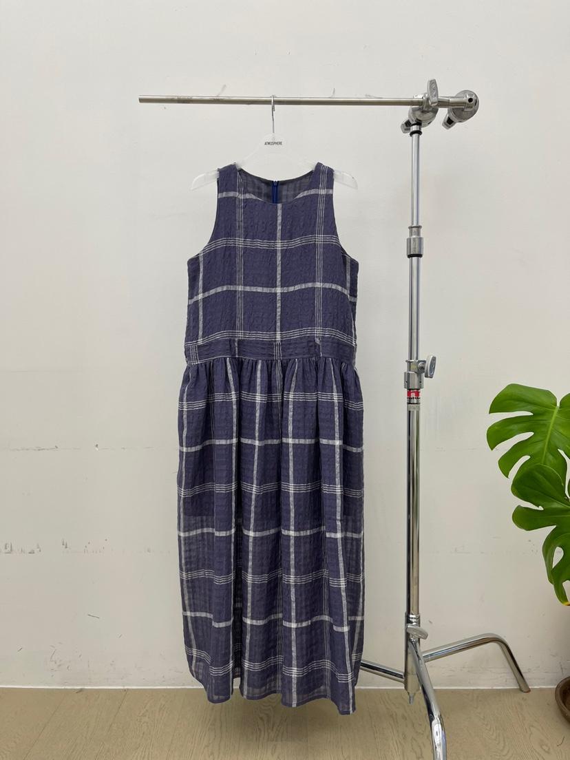 ATMOSPHERE東大門實拍女裝新品25春夏時尚人氣連衣裙羊絨亞麻ATMOSPHERE/BLING連衣裙