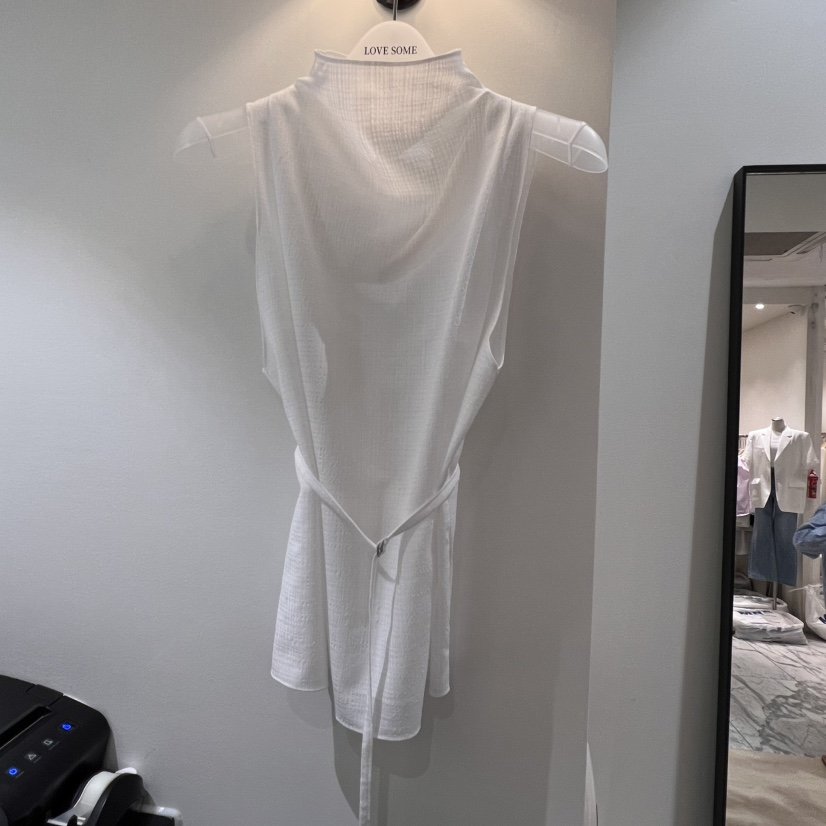 LOVE SOME東大門實拍女士新品熱賣人氣吊帶背心含腰繩腰帶LOVE SOME吊帶/背心