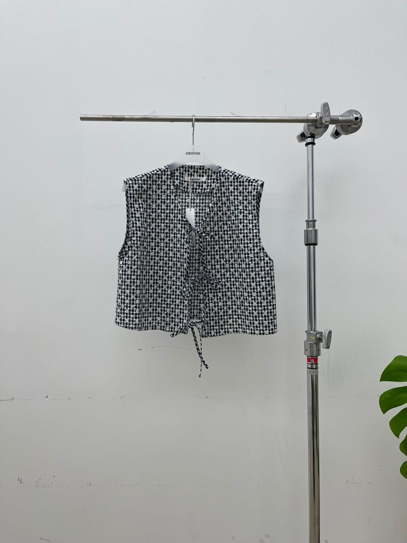 ATMOSPHERE韓國直郵女裝新品25春夏人氣休閑真品職業推薦馬甲ATMOSPHERE/BLING馬甲