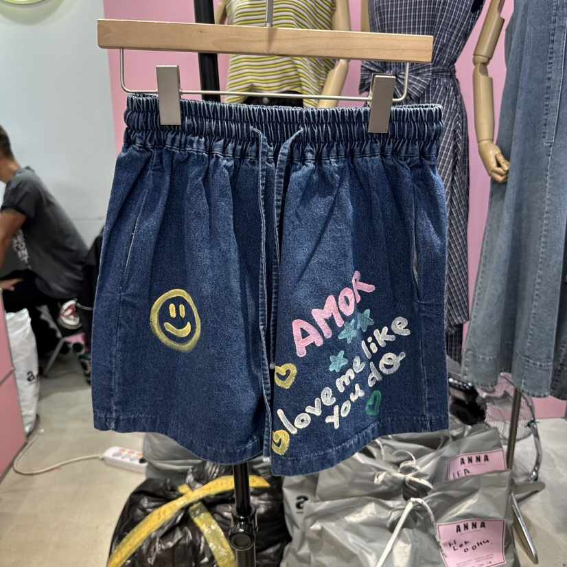 ANNA東大門實拍女裝新款推薦職業人氣真品25春夏熱賣時尚短褲ANNA短褲