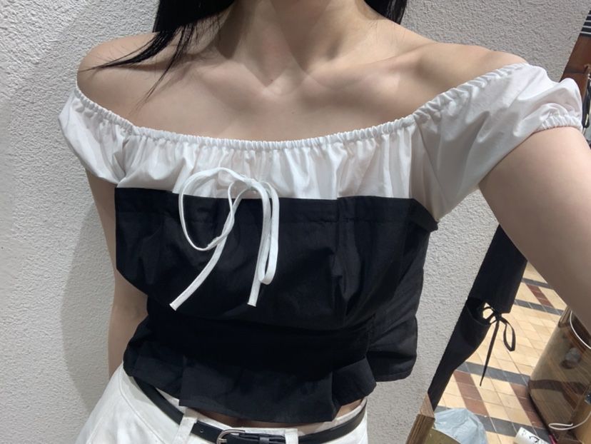 2TWO MOON東大門直郵女士新款人氣職業推薦真品襯衫蕾絲衫2TWO MOON襯衫/蕾絲衫
