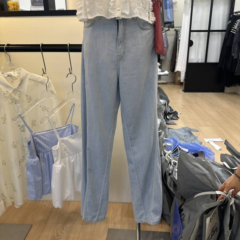 ARR東大門代購女士新品人氣職業時尚休閑熱賣真品推薦牛仔褲ARR牛仔褲