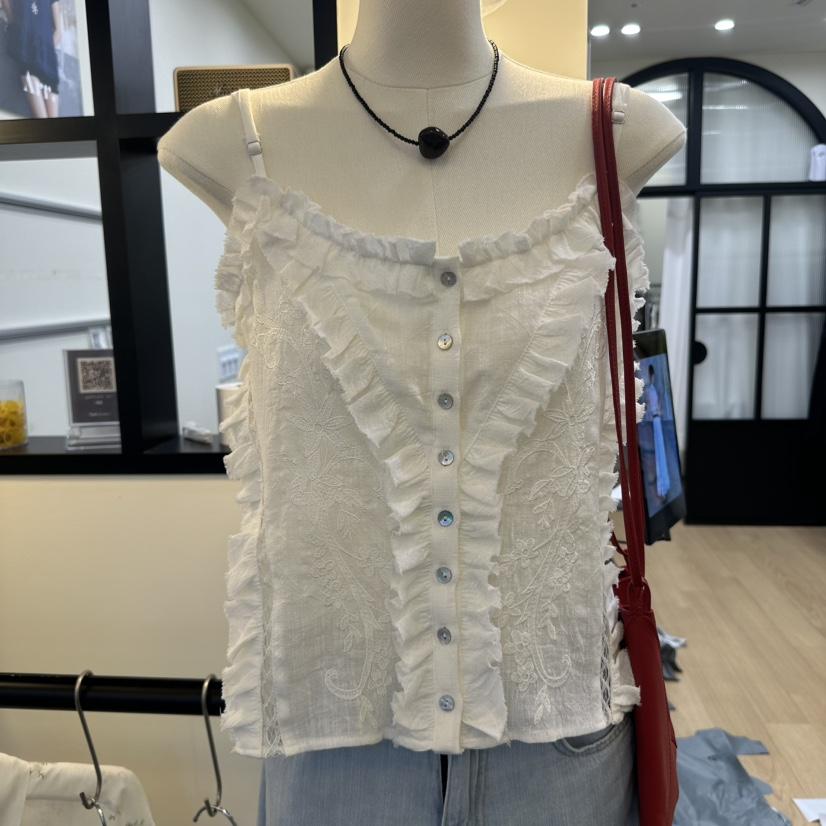 ARR東大門代購女裝新款真品休閑人氣25春夏職業熱賣吊帶背心ARR吊帶/背心