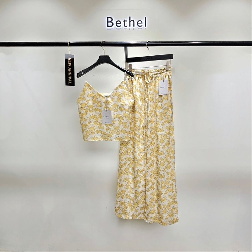 BETHEL東大門直郵女裝新款25春夏熱賣真品休閑時尚套裝兩件套BETHEL套裝