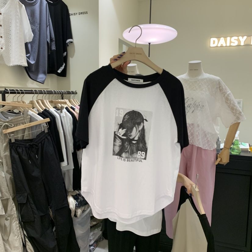 DAISY DRESS東大門㊣直郵女士新款人氣時尚25春夏熱賣真品T恤DAISY DRESST恤
