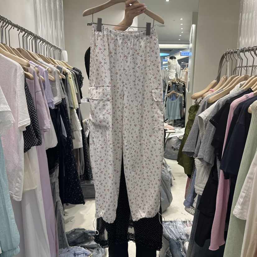 MIMME韓國直郵㊣女裝新款職業真品熱賣時尚人氣推薦休閑褲口袋MIMME休閑褲