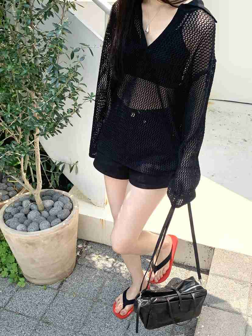 LOGARDEN韓國直郵㊣女裝新款時尚職業真品推薦25春夏針織衫LO GARDEN針織衫