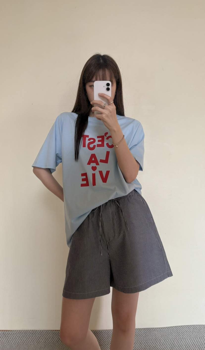 JMIND東大門㊣實拍女裝新品職業熱賣推薦25春夏時尚人氣T恤JMINDT恤
