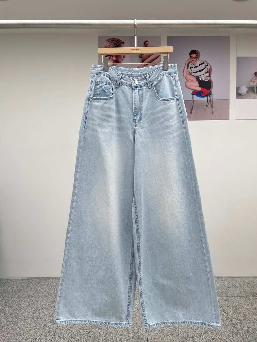 MADE-P東大門㊣代購女士新品推薦熱賣時尚職業真品25春夏牛仔褲MADE-P牛仔褲